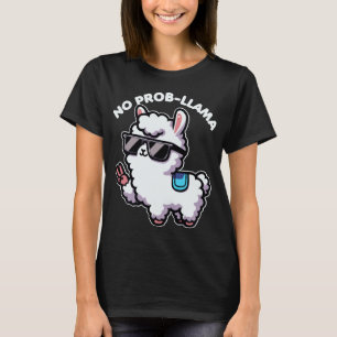 Camiseta Sem Problema, Llama Lover Pun