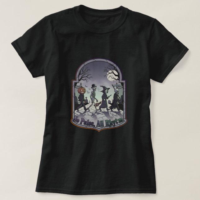 Camiseta Sem pulso, todo ritmo (Frente do Design)