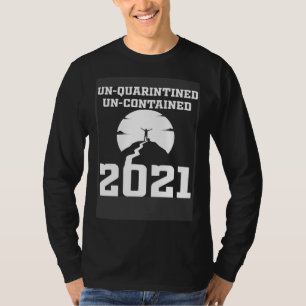 Camiseta Sem quarentena Sem contenção 2021 Quarentena