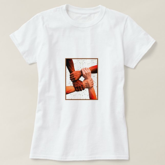 Camiseta Sem Racismo (Frente do Design)