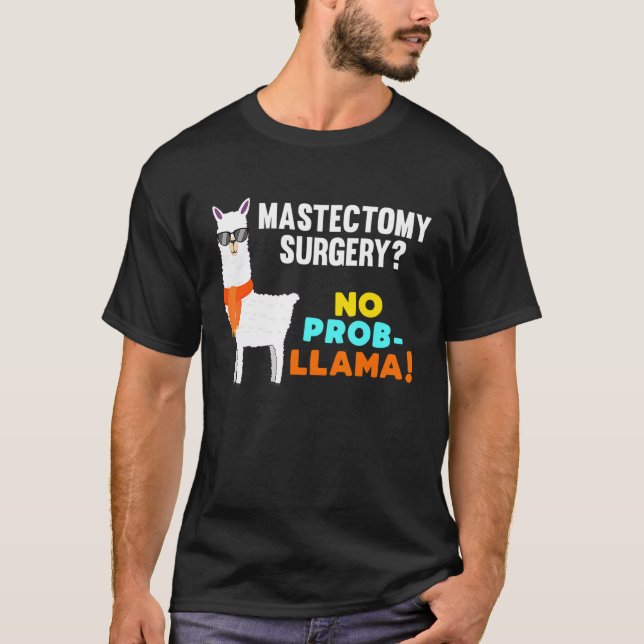 Camiseta Sem Recuperação de Sobrevivência Prob Lama Mastect (Frente)