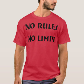 Camiseta Sem Regras Sem Limites