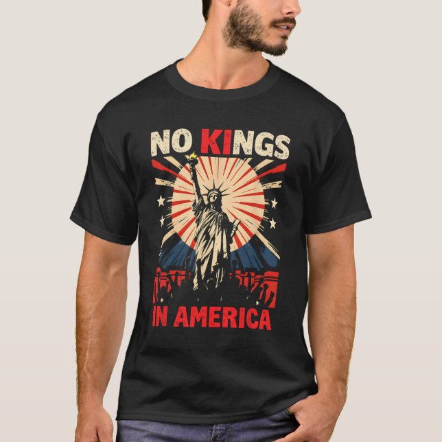 Camiseta Sem Reis Na América (Frente)