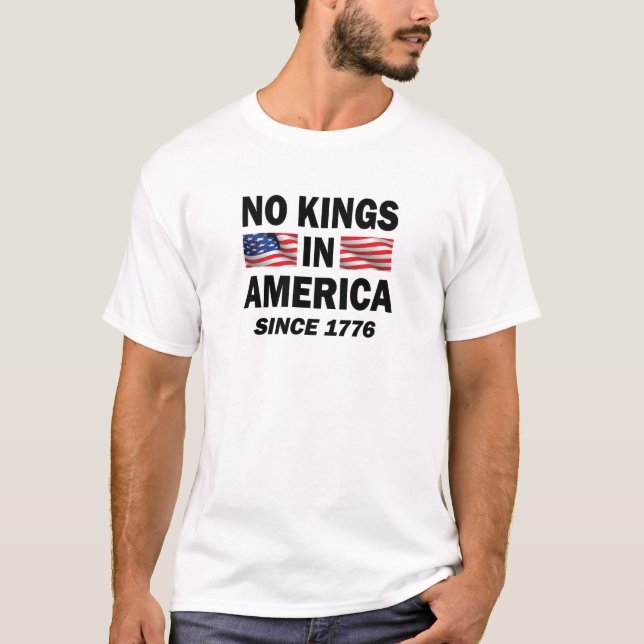 Camiseta Sem Reis na América (Frente)