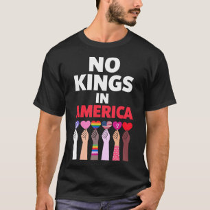 Camiseta Sem Reis Na América Desde 1776 Sinal De Protesto