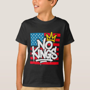 Camiseta Sem Reis Nos Estados Unidos Resistirem A Trump Pro