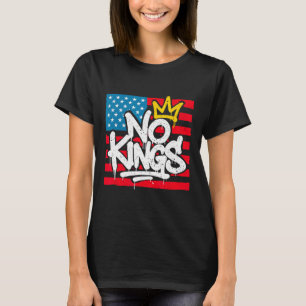 Camiseta Sem Reis Nos Estados Unidos Resistirem A Trump Pro
