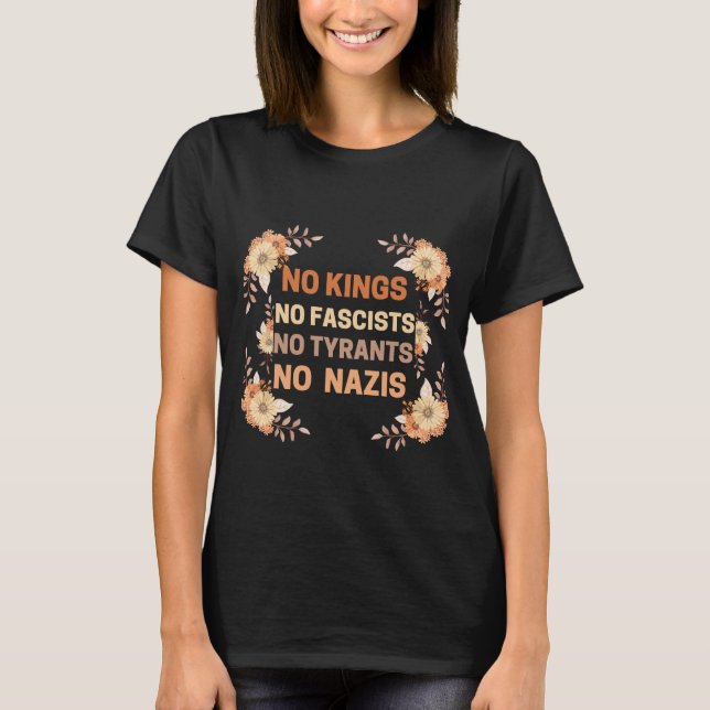 Camiseta Sem Reis Sem Fascistas Sem Tiranos Sem Na (Frente)