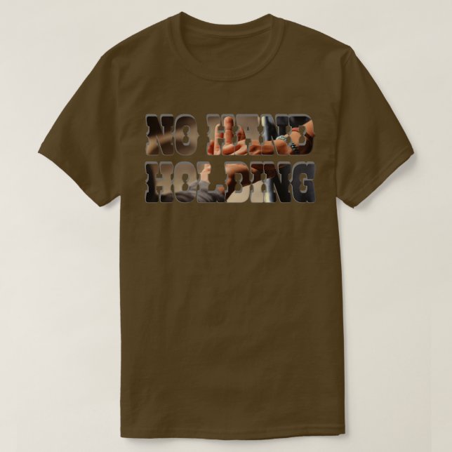 Camiseta Sem retenção de mão (Frente do Design)