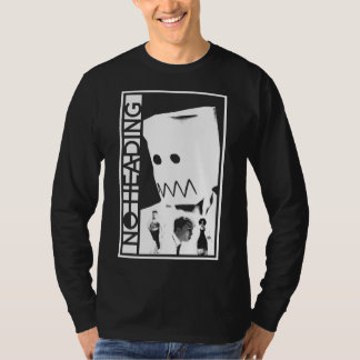 Camiseta Sem rumo monocromático, manga longa
