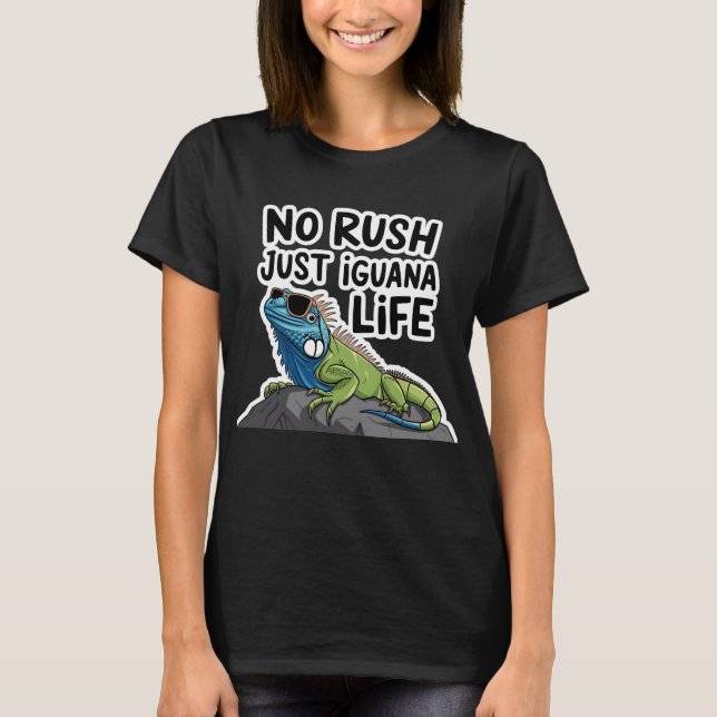 Camiseta Sem Rush Apenas Iguana Life (Frente)