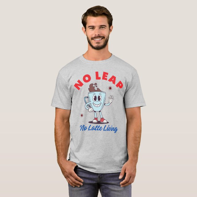 Camiseta Sem Salto Sem Vida de Café (Frente Completa)