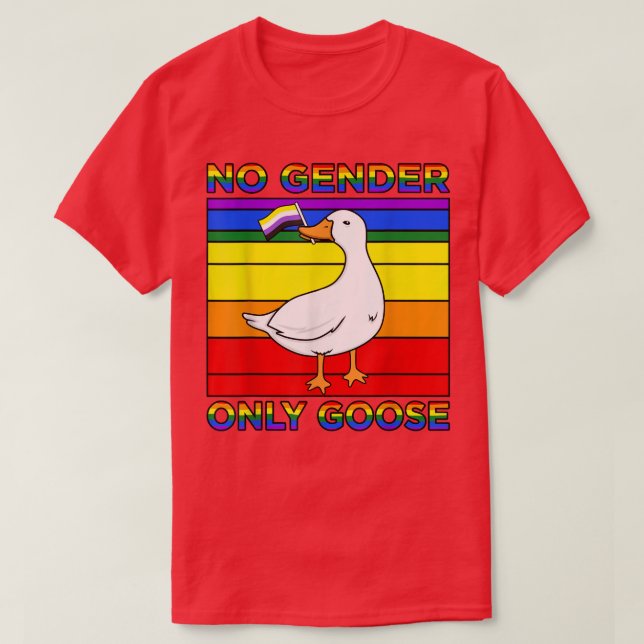 Camiseta Sem Sexo Apenas Ganhe Gay LGBTQ Pride Mês (Frente do Design)