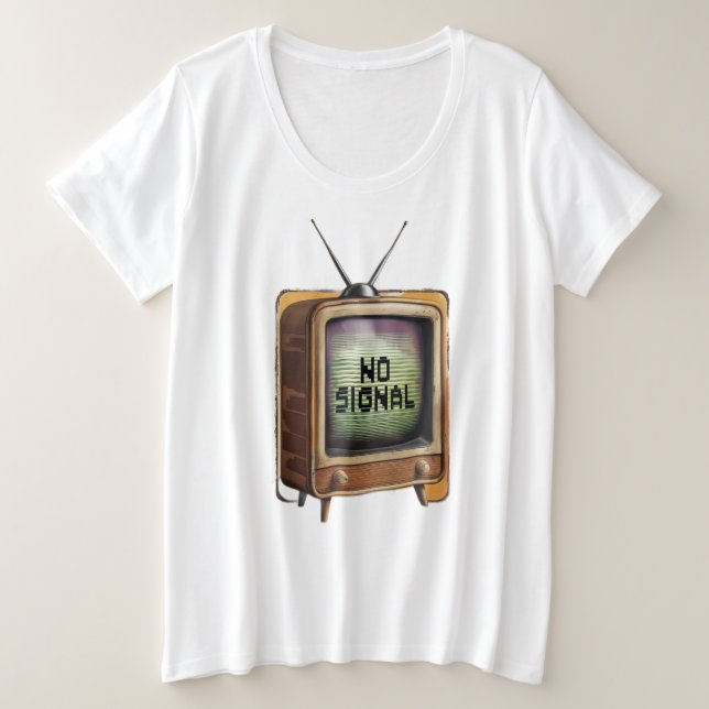 Camiseta Sem sinal (Frente do Design)