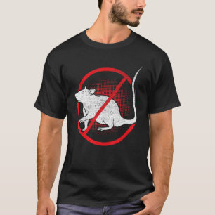 Camiseta Sem Sinal Rat Exterminador Controle Animal Pest