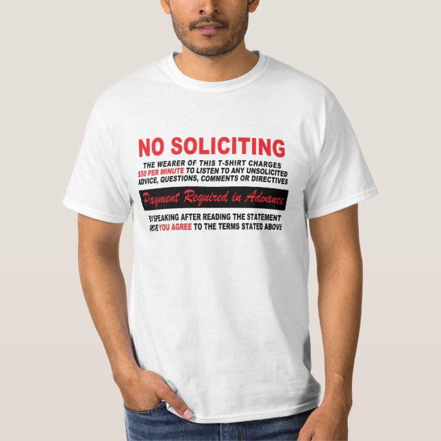 CAMISETA SEM SOLICITAÇÃO (Frente)