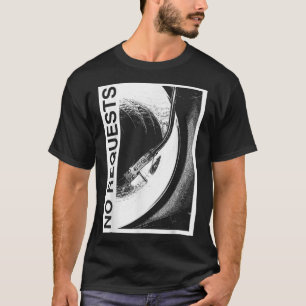 Camiseta Sem solicitação, DJ Vinyl Record Engraçado Music L