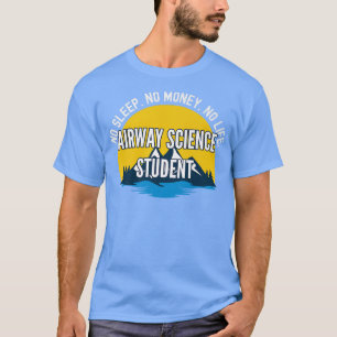 Camiseta Sem Sono Sem Dinheiro Sem Vida Estudante De Ciênci
