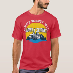 Camiseta Sem Sono Sem Dinheiro Sem Vida Estudante De Ciênci