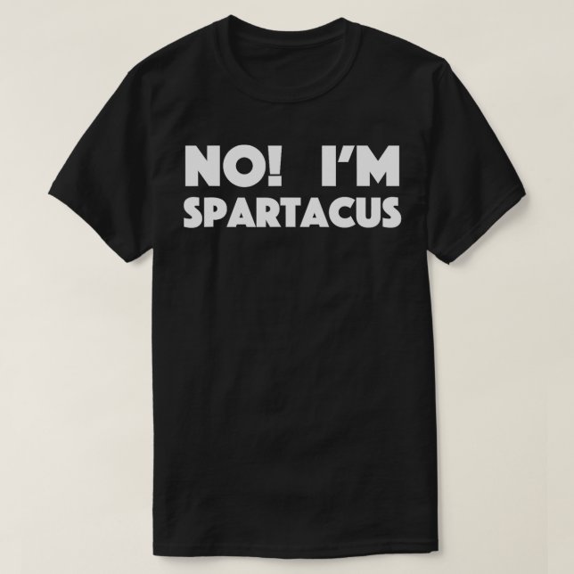 CAMISETA SEM SPARTACUS DE IM (Frente do Design)