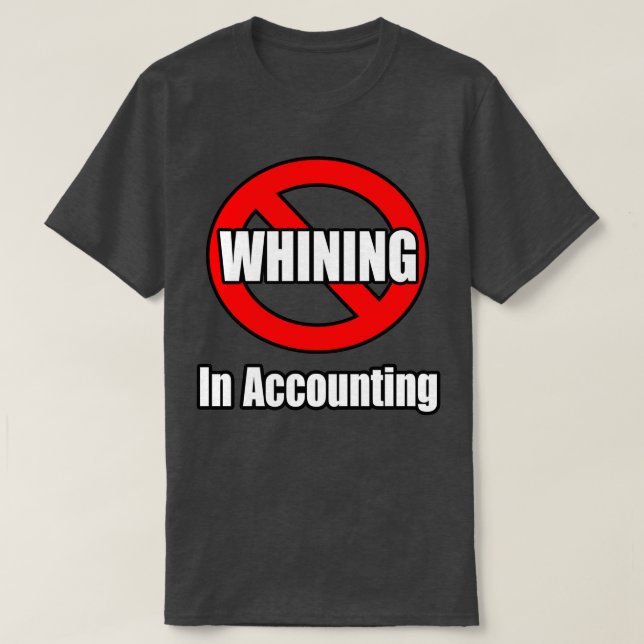 Camiseta Sem Suspensão Contabilística (Frente do Design)