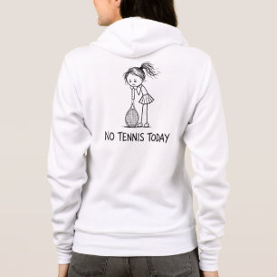 Camiseta Sem Tênis Hoje Engraçado Triste Mulher Jogadora de
