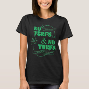 Camiseta Sem Terfs e sem direitos Turfs Trans LGBTQ Humana