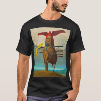 Camiseta Sem título (navio exótico) por Zdzisław Beksiński