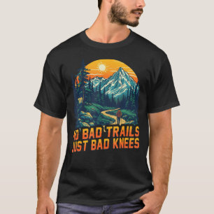 Camiseta Sem Trilhas Ruins Somente Joelhos Ruins Montanhism
