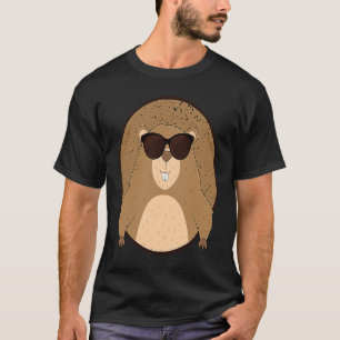 Camiseta Sem Tripulação Sombra Incrível e Feliz Dia de Marm