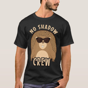 Camiseta Sem Tripulação Sombra Incrível e Feliz Dia de Marm