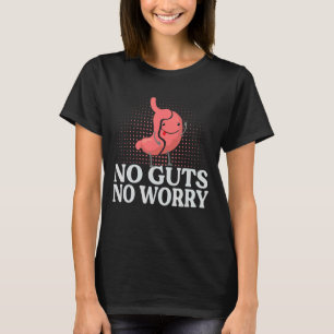 Camiseta Sem Tripulações Sem Preocupação Com Piadas Gástric