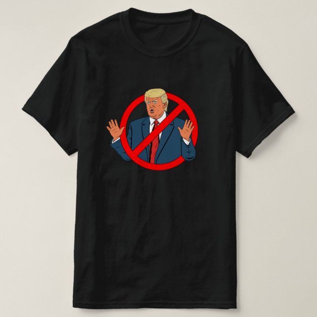 Camiseta Sem Trump (Frente do Design)