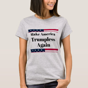 Camiseta sem Trump