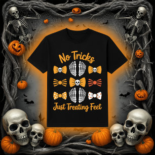 Camiseta Sem Truques Apenas Tratando Pés Podiatra Pun