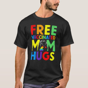 Camiseta Sem Urso Abraçando Mamãe Completamente Vacinada Ab