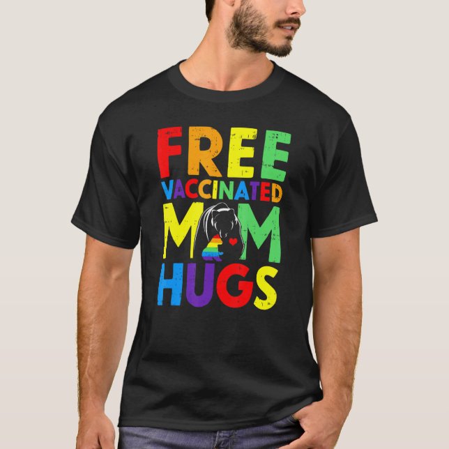 Camiseta Sem Urso Abraçando Mamãe Completamente Vacinada Ab (Frente)