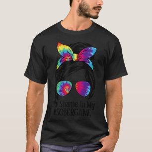 Camiseta Sem Vergonha No Meu Jogo Sóbrio Narcóticos Anônimo