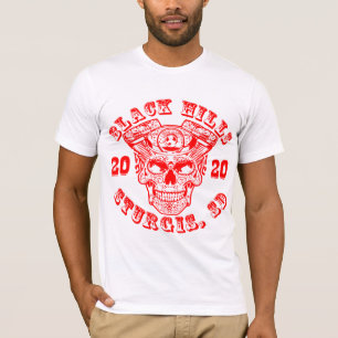 Camiseta Semana 2020 de Bike do Motor de Crânio #