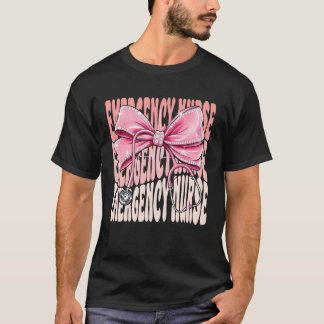 Camiseta Semana da Enfermeira de Emergência Dia para Mulher