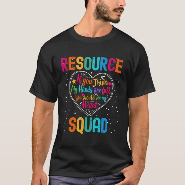 Camiseta Semana de Apreciação da Equipe de Recursos Volta à (Frente)