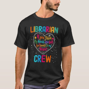 Camiseta Semana de Apreciação da Tripulação Bibliotecária d