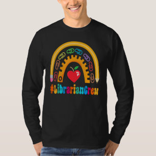 Camiseta Semana de Apreciação da Tripulação Bibliotecária d