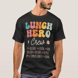 Camiseta Semana de Apreciação da Tripulação do Almoço de Vo
