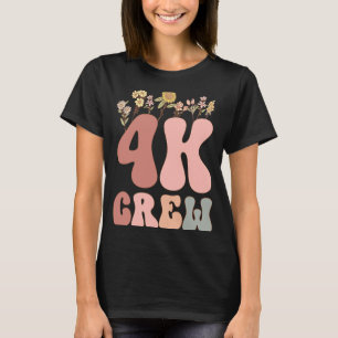 Camiseta Semana de Apreciação da Tripulação Groovy 4K de vo