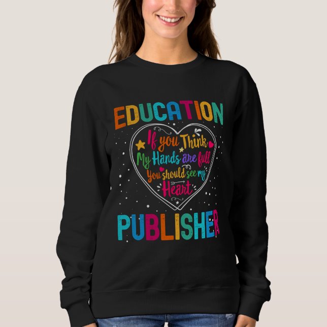 Camiseta Semana de Apreciação de Editoras de Educação De Vo (Frente)