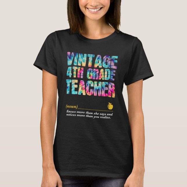 Camiseta Semana de Apreciação de Professores do 4º ano de v (Frente)