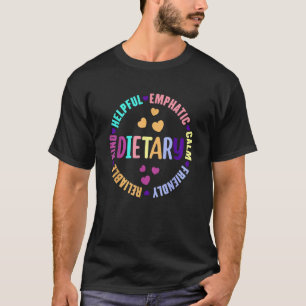 Camiseta Semana de Apreciação Dietética Enfermeira Dietista
