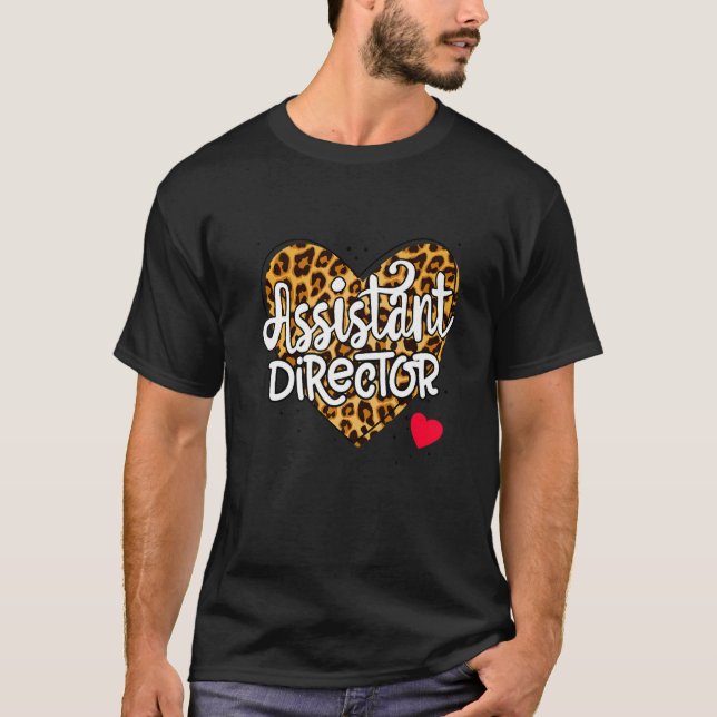 Camiseta Semana de Apreciação do Diretor Assistente Teatro  (Frente)