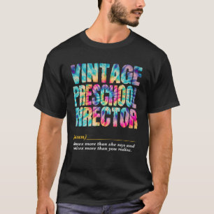 Camiseta Semana de Apreciação do Diretor da Pré-escola de v